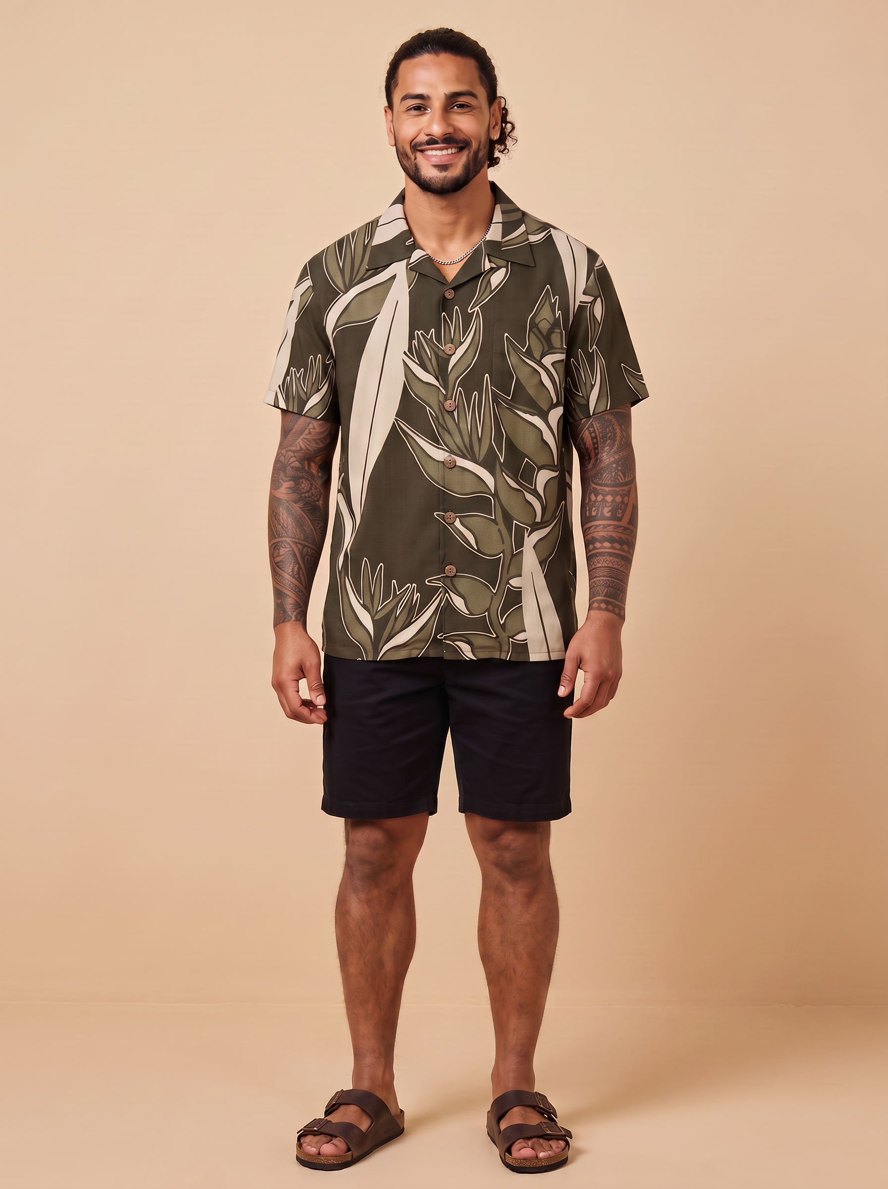Olive Mens Shirt